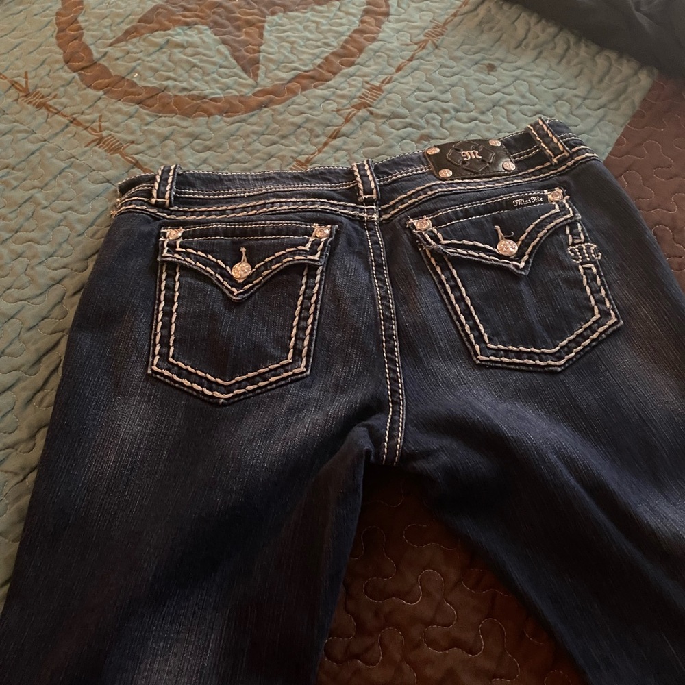 Miss me boot cut jeans size 34 x 34